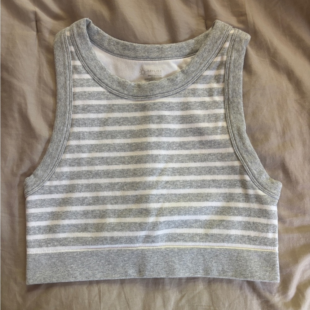 OFFLINE By Aerie Seamless High Neck Top